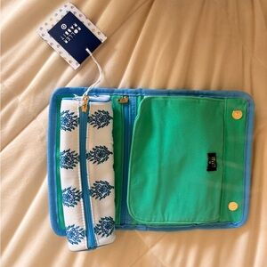 Roller Rabbit Blue and Green Women's Bag